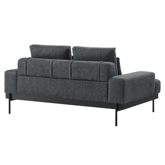 Proximity Upholstered Fabric Loveseat