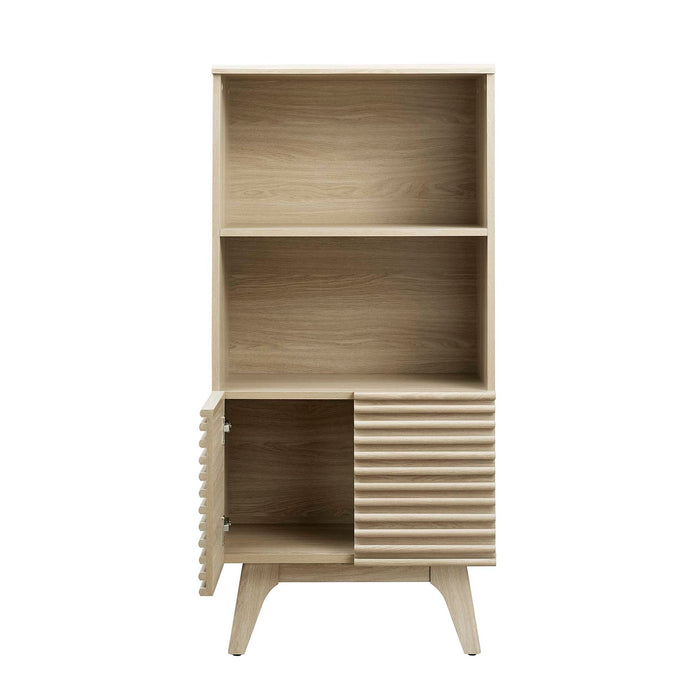 Render Display Cabinet Bookshelf