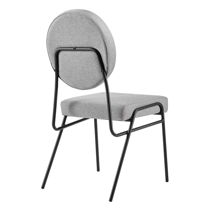 Craft Upholstered Fabric Dining Side Chairs