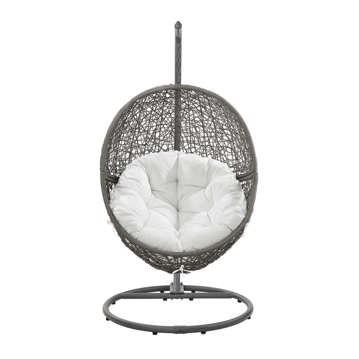 Encase Outdoor Patio Rattan Swing Chair