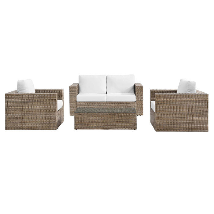 Convene Outdoor Patio 4-Piece Furniture Set