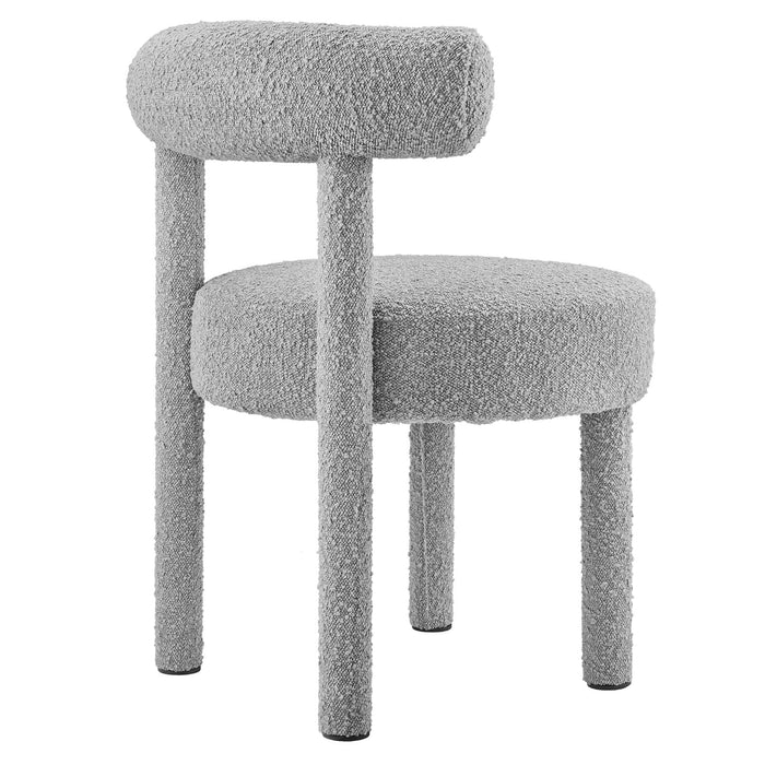 Toulouse Boucle Fabric Dining Chair