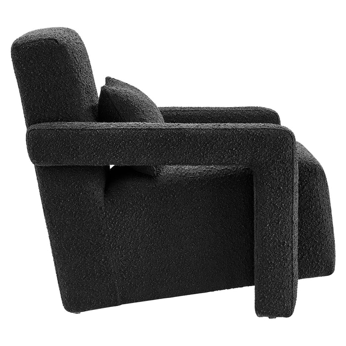 Mirage Boucle Upholstered Armchair