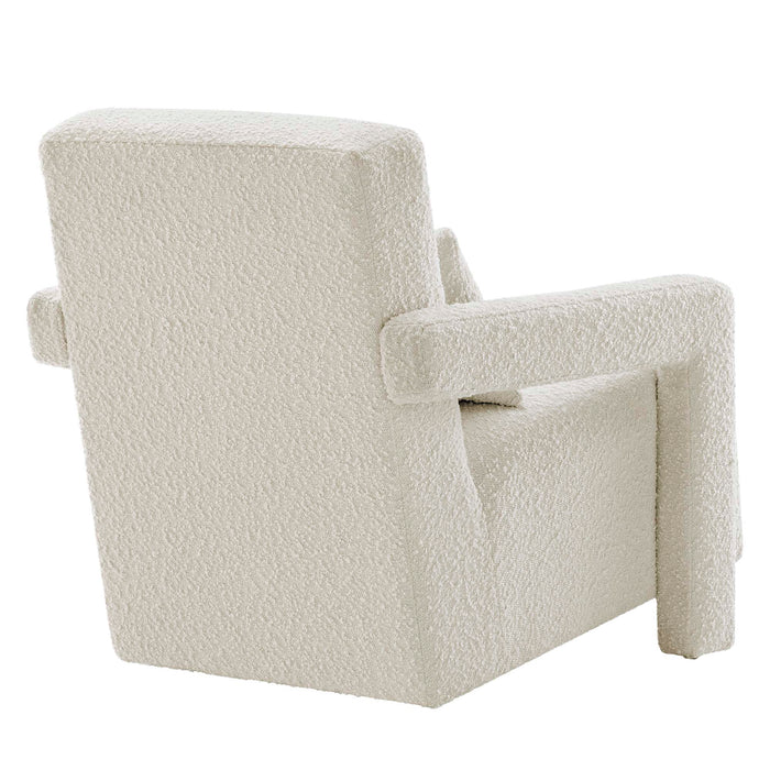 Mirage Boucle Upholstered Armchair