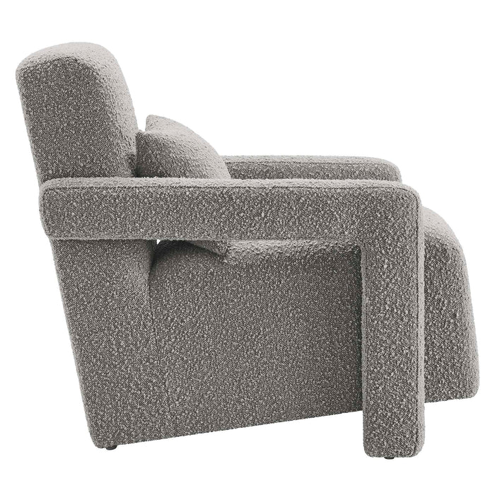 Mirage Boucle Upholstered Armchair