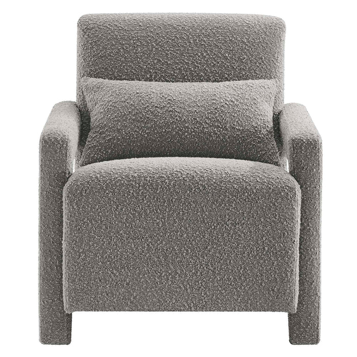 Mirage Boucle Upholstered Armchair