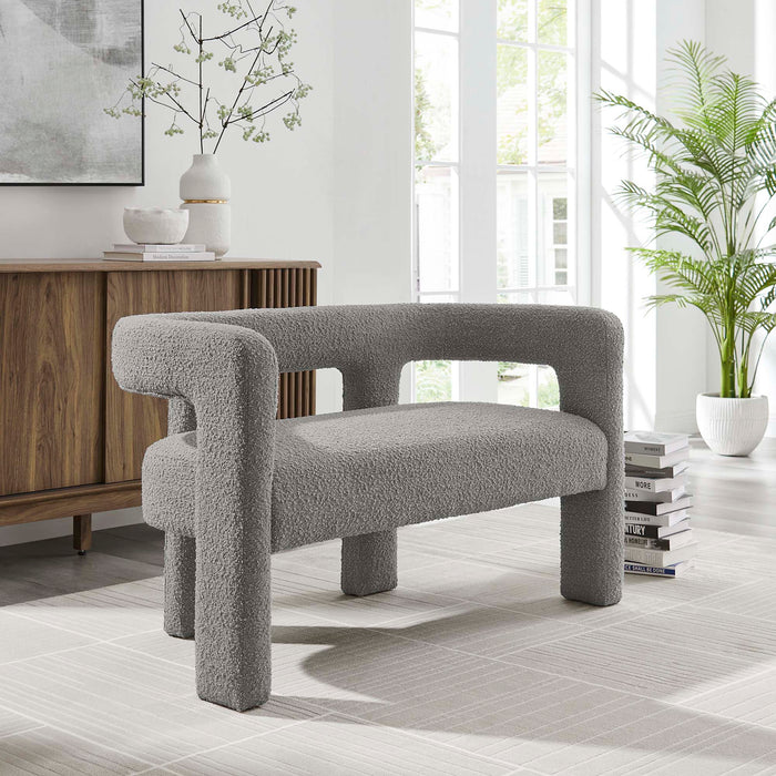 Kayla Boucle Upholstered Loveseat