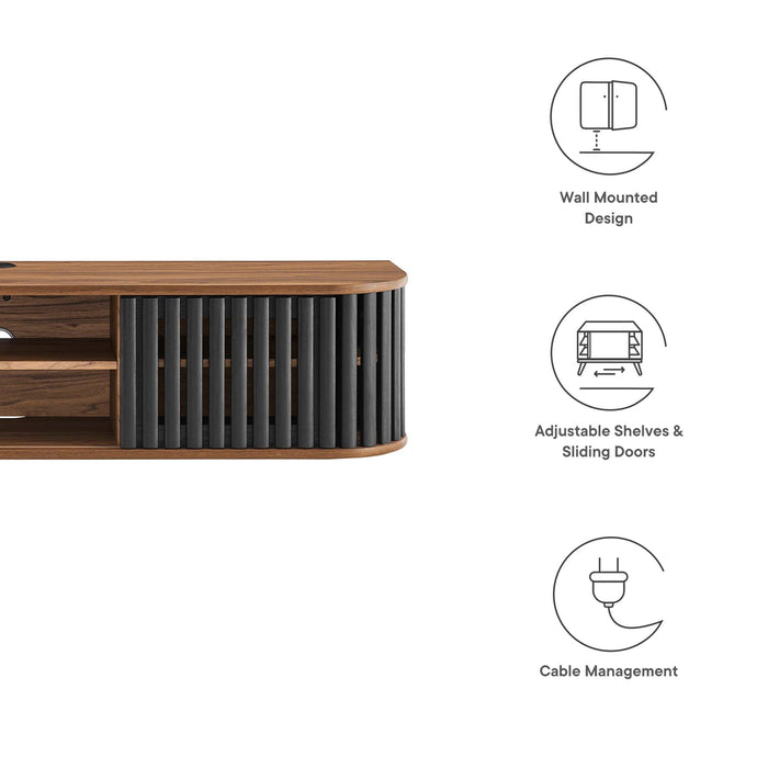 Fortitude 63" Wall-Mounted TV Stand