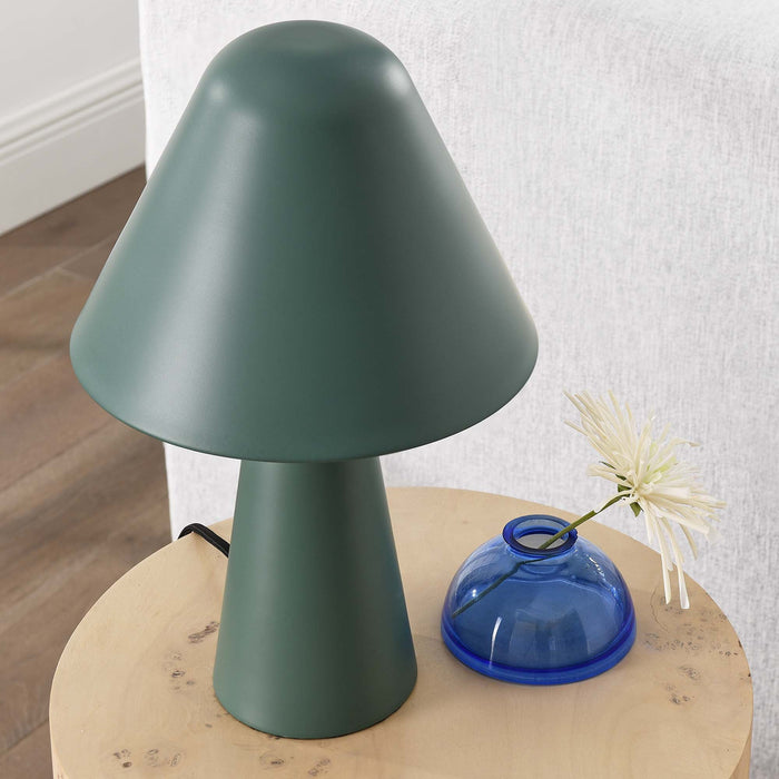 Jovial Metal Mushroom Table Lamp