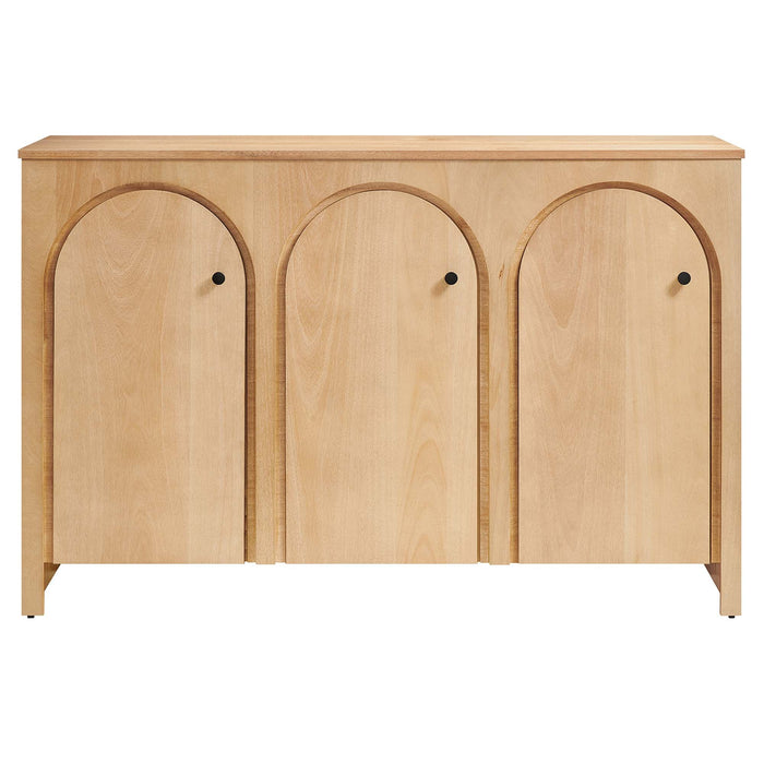 Appia 3-Door Arched Door Sideboard Storage Cabinet