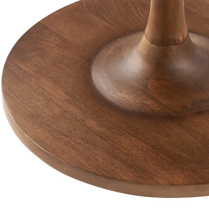 Lina Round Wood Coffee Table