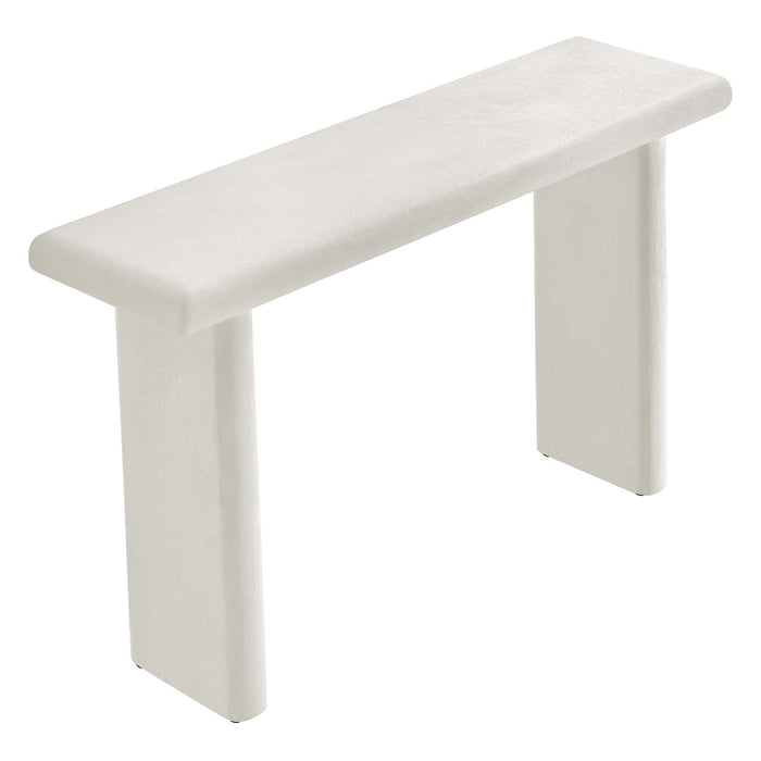 Relic Concrete Textured Console Table