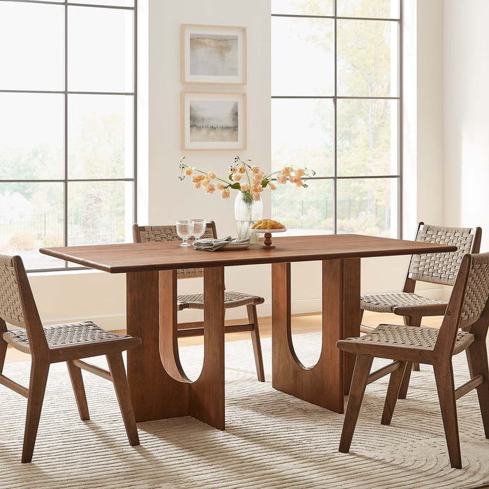 Rivian Rectangular 70" Wood Dining Table