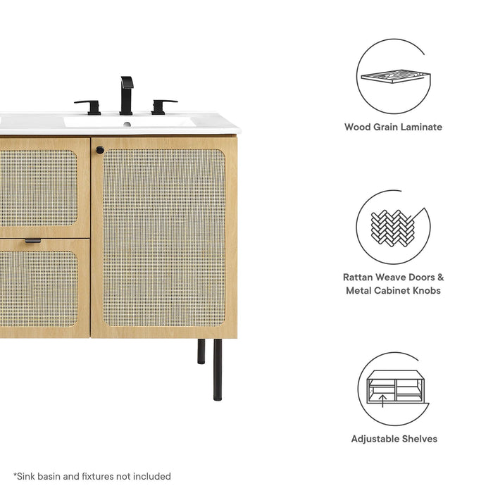 Chaucer Bathroom Cabinet Basin Not Included