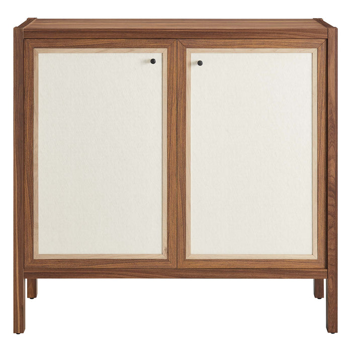 Capri 33" Wood Grain Storage Cabinet