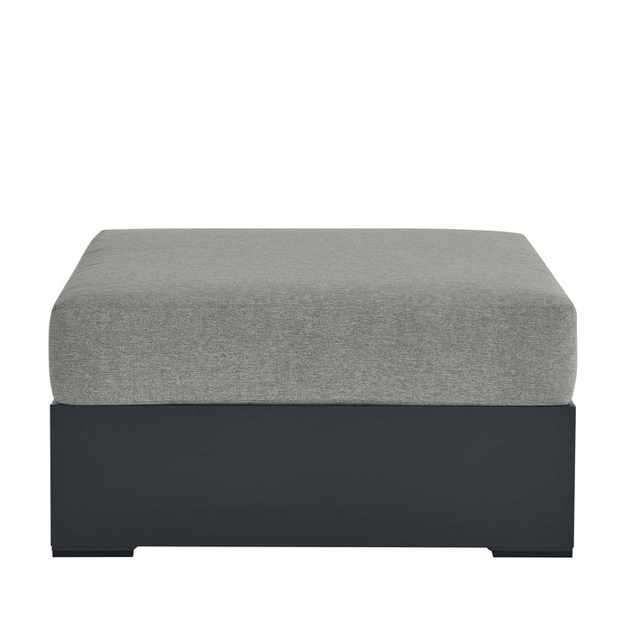 Tahoe Outdoor Patio Powder-Coated Aluminum Ottoman