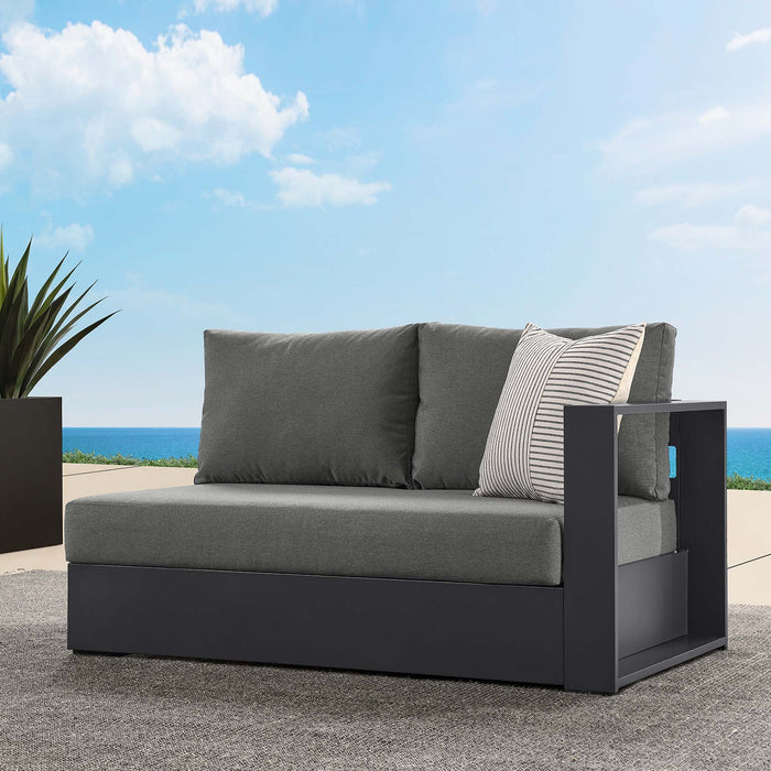 Tahoe Outdoor Patio Powder-Coated Aluminum Modular Right-Facing Loveseat