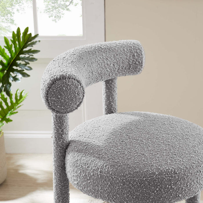 Toulouse Boucle Fabric Bar Stool - Set of 2