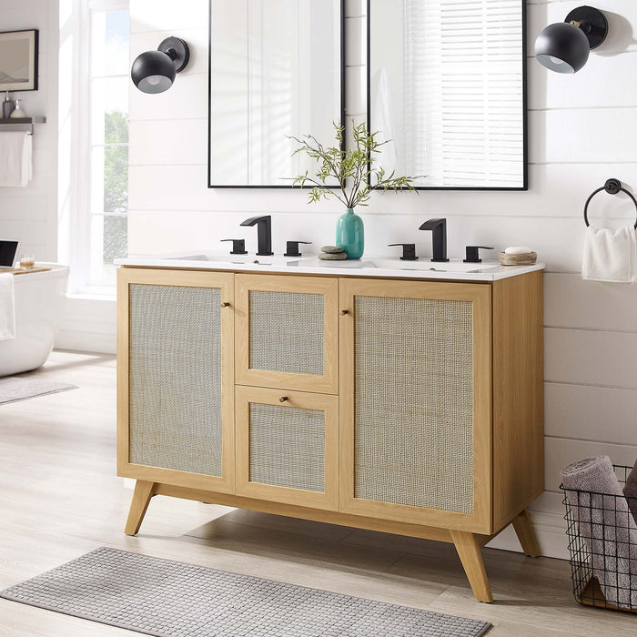 Soma Bathroom Vanity with White Basin Included