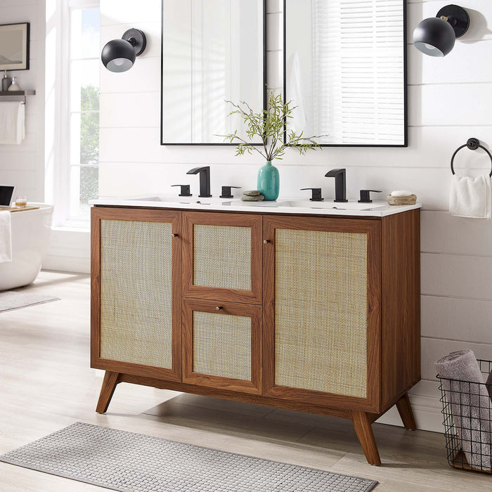 Soma Bathroom Vanity with White Basin Included