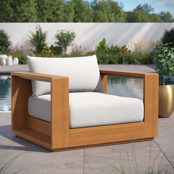 Tahoe Outdoor Patio Acacia Wood Chair