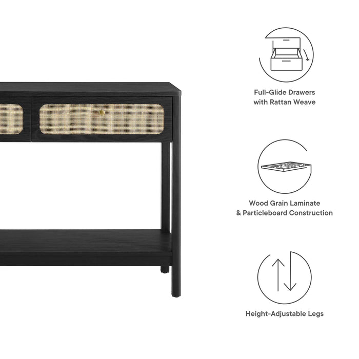 Chaucer Wood Entryway Console Table