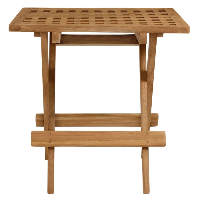 Vienna Outdoor Patio Teak Wood Side Table