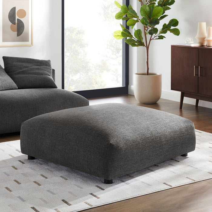 Solace  Modular Upholstered Fabric Ottoman