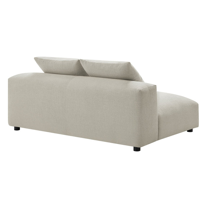 Solace  Modular Upholstered Fabric Armless Loveseat