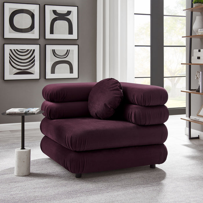 Jubilee Modular Performance Velvet Corner Chair