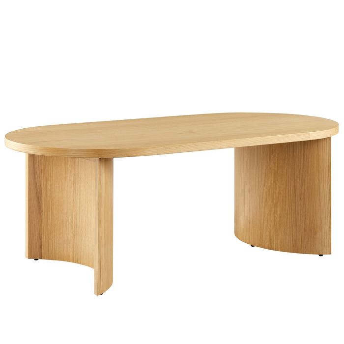 Aspect Oval Wood Coffee Table