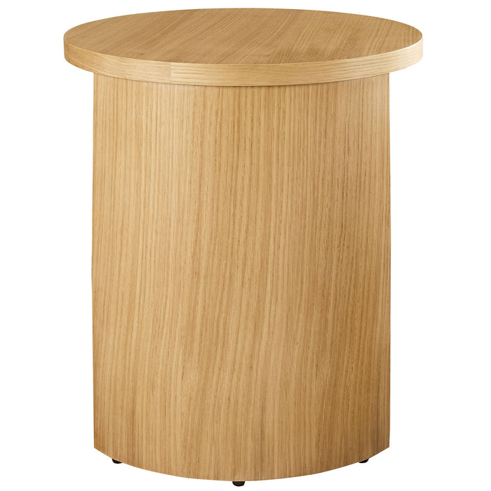 Aspect Round Wood End Table