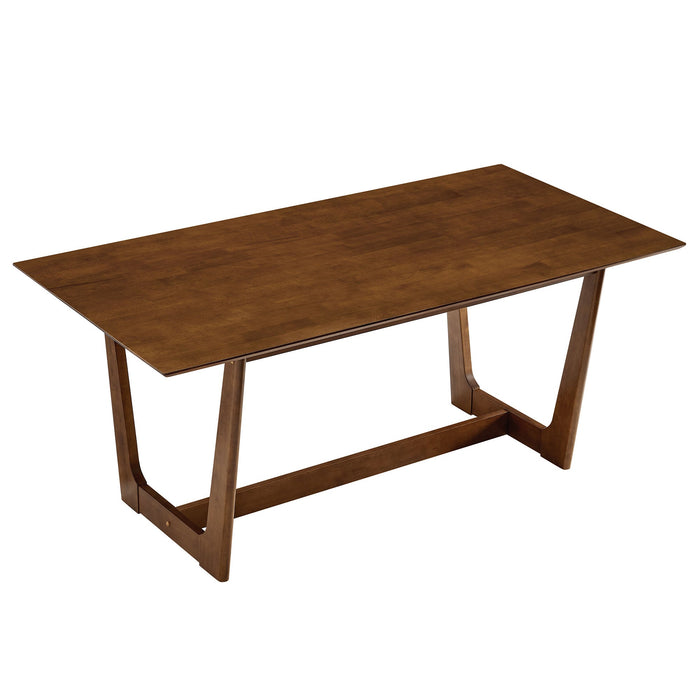 Solara 71" Rectangle Wood Dining Table