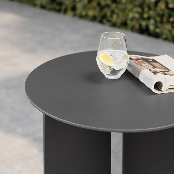 Tecton Outdoor Patio Aluminum Side Table