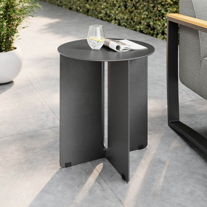 Tecton Outdoor Patio Aluminum Side Table