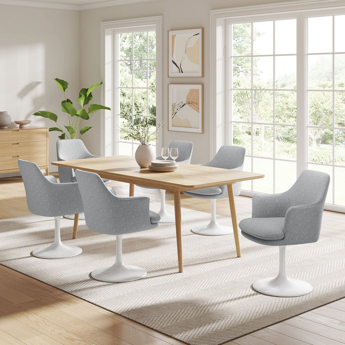 Lippa Swivel Dining Armchair