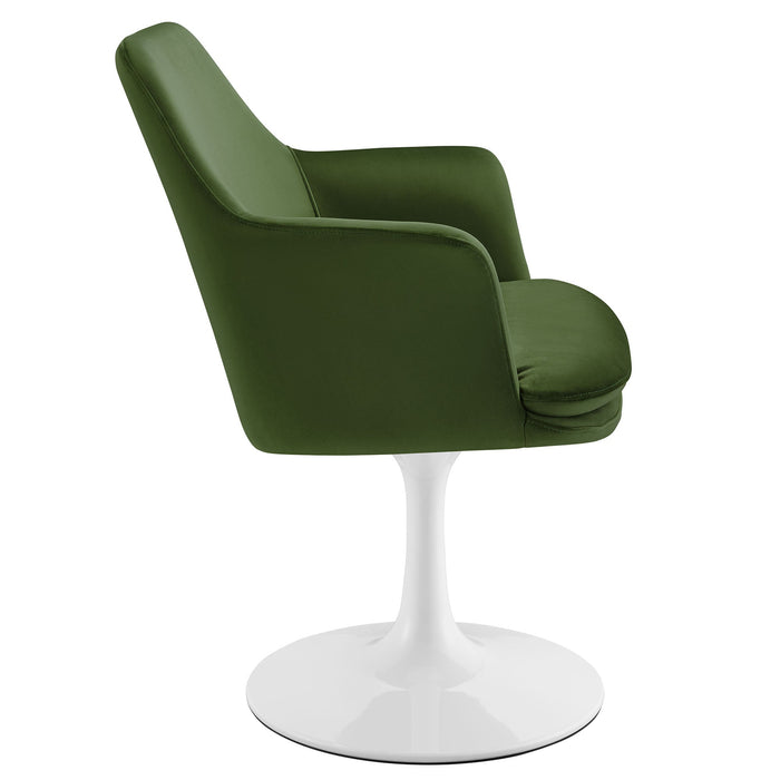 Lippa Swivel Dining Armchair