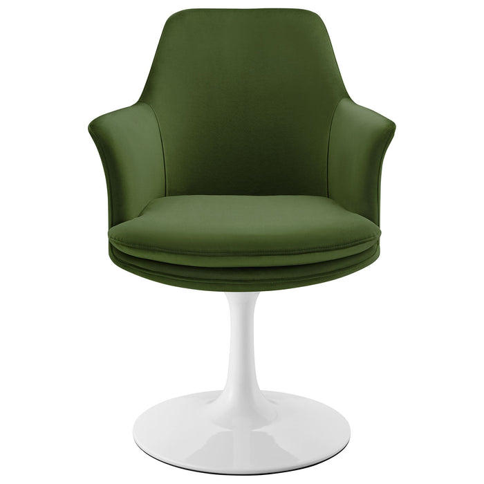 Lippa Swivel Dining Armchair