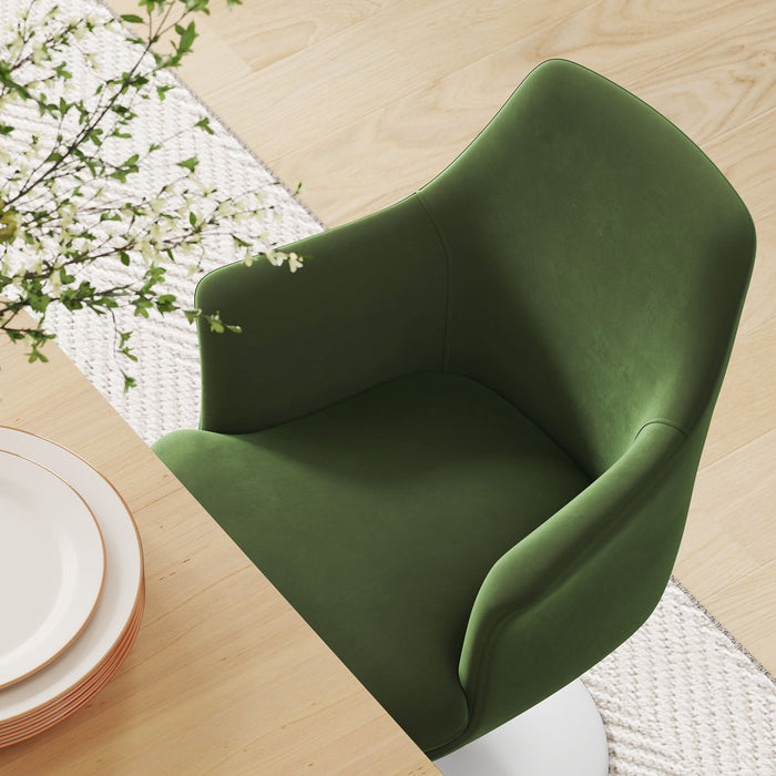 Lippa Swivel Dining Armchair