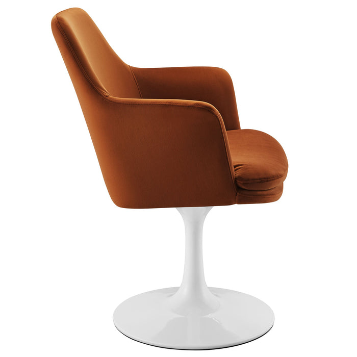 Lippa Swivel Dining Armchair