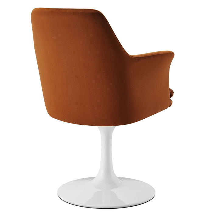 Lippa Swivel Dining Armchair