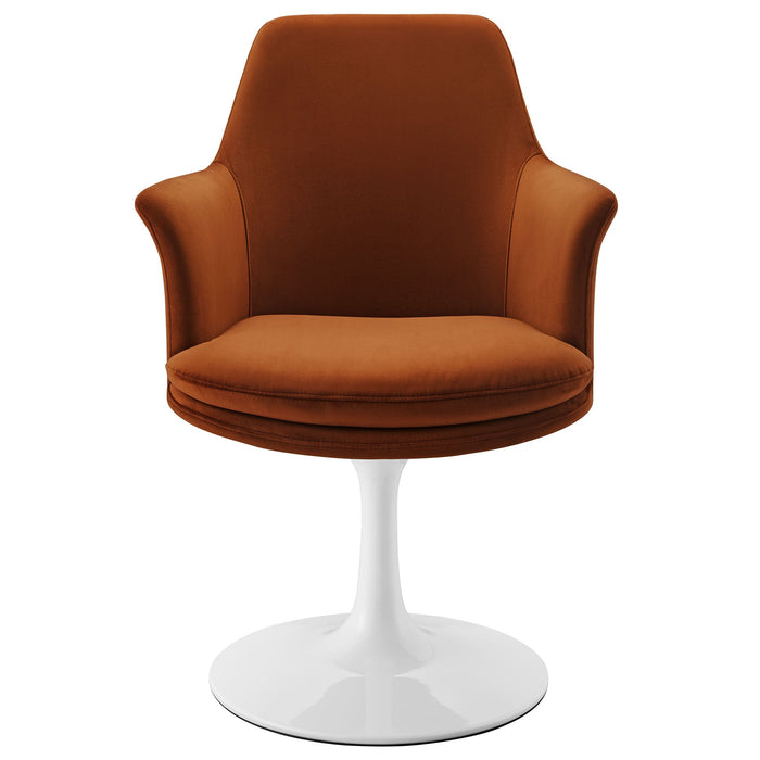 Lippa Swivel Dining Armchair