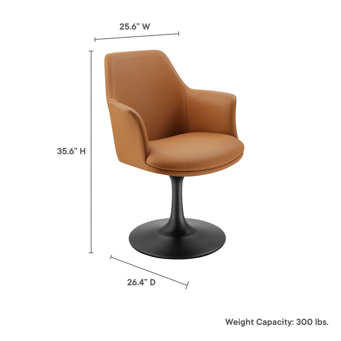 Lippa Swivel Dining Armchair