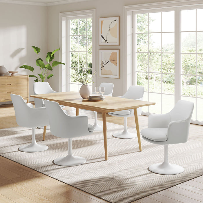 Lippa Swivel Dining Armchair