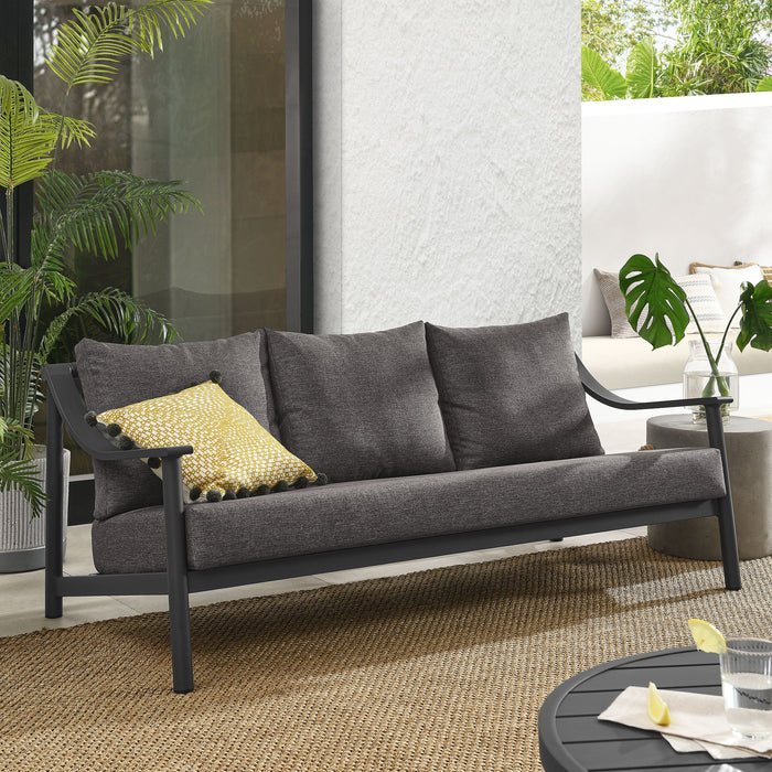 Terrace Outdoor Patio Aluminum Sofa