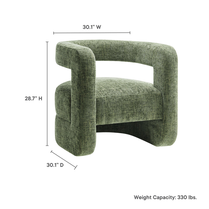 Jaylin Upholstered Chenille Accent Chair