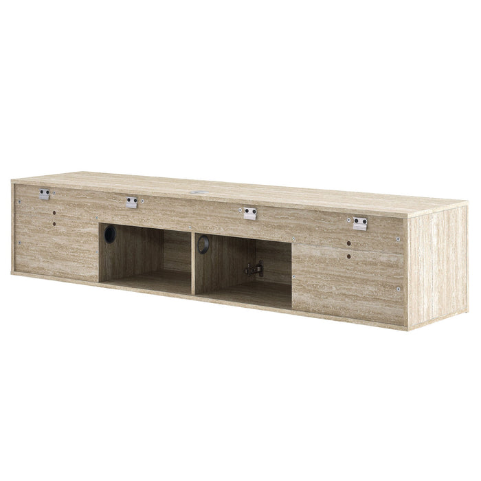 Terra 71" Wall-Mounted TV Stand