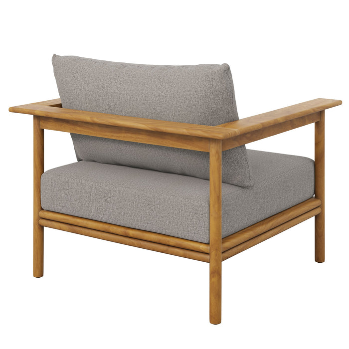 Wren Outdoor Patio Teak Wood Armchair