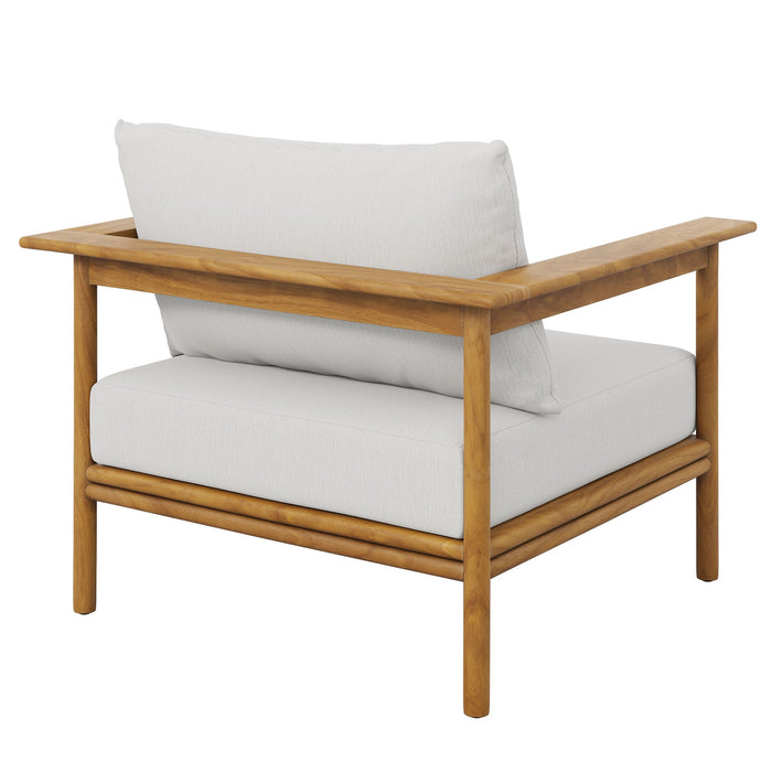 Wren Outdoor Patio Teak Wood Armchair