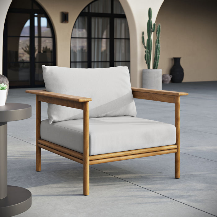 Wren Outdoor Patio Teak Wood Armchair